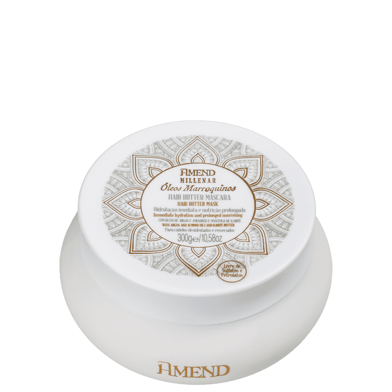 Máscara Amend Millenar Óleos Marroquinos Hair Butter 300g