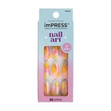 Unhas Postiças Autocolantes Impress Self Love Cor Candy Syrup Bailarina Kiss NY