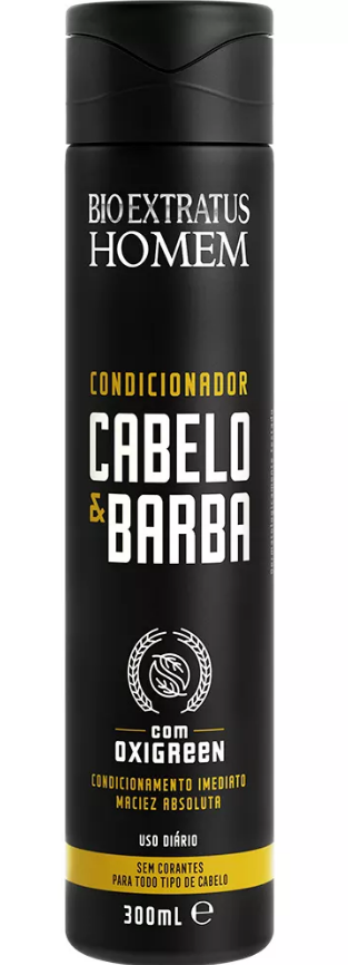 Condicionador Homem Cabelo e Barba 300ml - BIO EXTRATUS