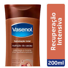 Loção Hidratante corporal Vasenol Nutrição do Cacau 200ml