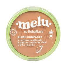 Blush Compacto Melu Ruby Rose - Cor Caramel