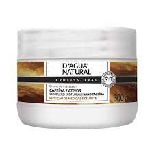 Creme de Massagem Corporal D'agua Natural Cafeína 7 Ativos 300g