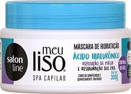 Máscara capilar Meu Liso Ácido Hialurônico Salon Line 300ml