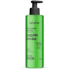 Sabonete Líquido Rosto e Corpo Capim limão Hidrata Labotrat 190ml