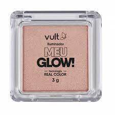 Iluminador Facial Compacto Vult Meu Glow 3g - Champagne