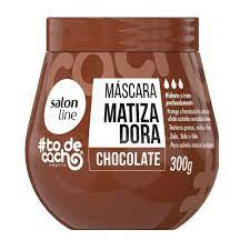 Salon Line Máscara capilar Matizadora Chocolate 300G