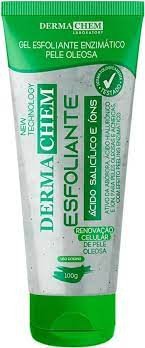 Gel Esfoliante Enzimático Dermachem Pele Oleosa com 100g