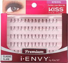 Kiss New York I Envy Individual Mini Nó Combo - Cílios Postiços