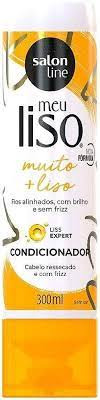 Condicionador Salon Line Meu Liso Muito+Liso Amido de Milho 300ml