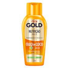 Condicionador Niely Gold nutrição poderosa Óleo de coco + abacate 