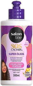 Creme para pentear Salon Line SOS Cachos Super Óleos 300ml