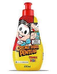 Creme para pentear Mônica cabelos Finos delicados infantil