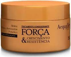 Acquaflora Força , Crescimento e resistência Máscara capilar 250G