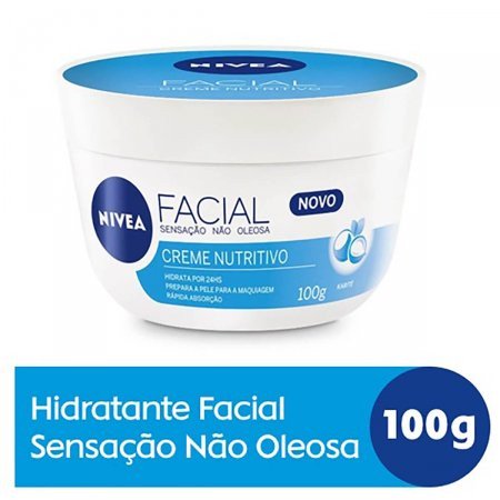 Creme Nivea Facial Nutritivo 100g
