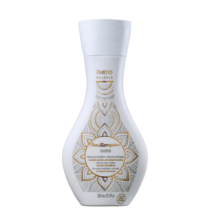 Shampoo Amend Millenar Óleos Marroquinos 300ml