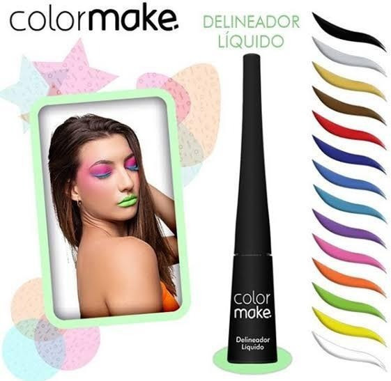 Delineador Líquido ColorMake Neon AZUL