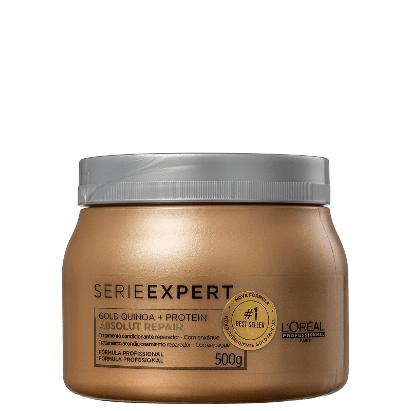 Loreal profissional Serie Expert Absolut Repair Gold Quinoa + Protein - Máscara Capilar 500ml