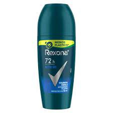 Desodorante roll-on Rexona men active dry masculino com 50ml 
