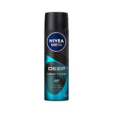 Desodorante Nivea men deep beat 48h antitranspirante masculino aerosol 150ml