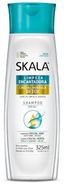 Shampoo Skala Cristal Hortelã Detox 325ml