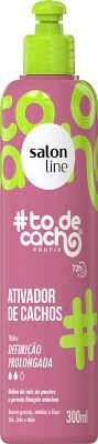 Ativador #Todecacho Definição Prolongada Salon Line 300ml