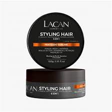 Lacan Styling Hair - Pomada Defrizante Modeladora 100g