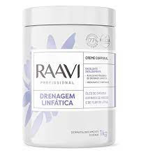 Creme para Drenagem Linfática 1Kg -Raavi