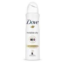 Desodorante Dove invisible dry aerossol antitranspirante 150ml