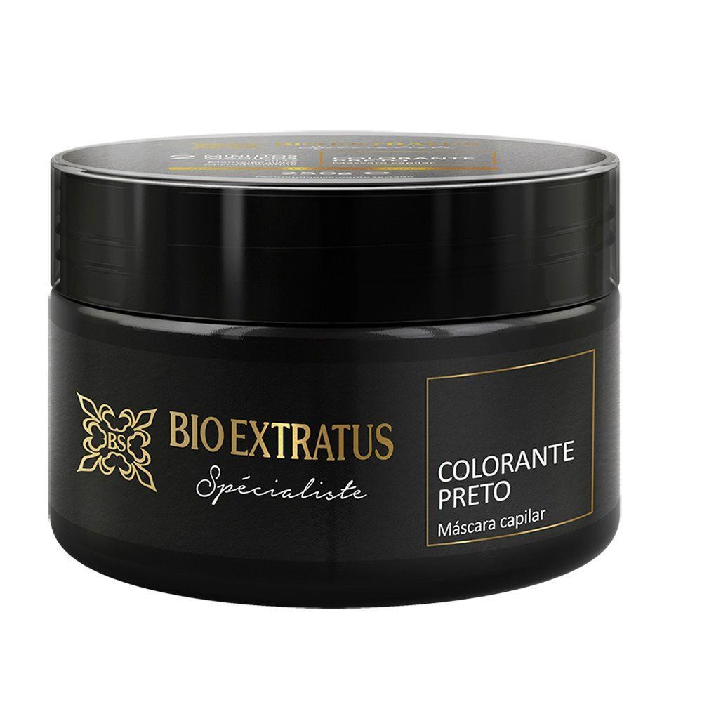 Máscara Colorante Bio Extratus 2 Minutos Mágicos - Preto 120g
