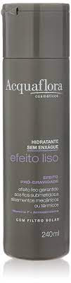 Hidratante capilar Sem Enxágue Acquaflora Efeito Liso 240ml