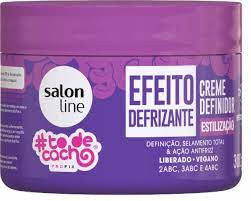 Creme Definidor #Todecacho Efeito Defrizante 300g Salon line