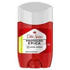 Desodorante Old spice proteção épica lenha antitranspirante barra 50g 