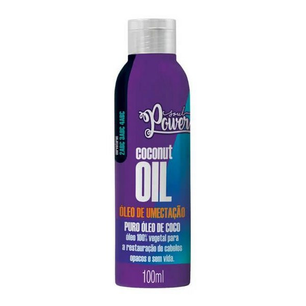 Óleo de Umectação Soul Power - Coconut Oil - 100ml