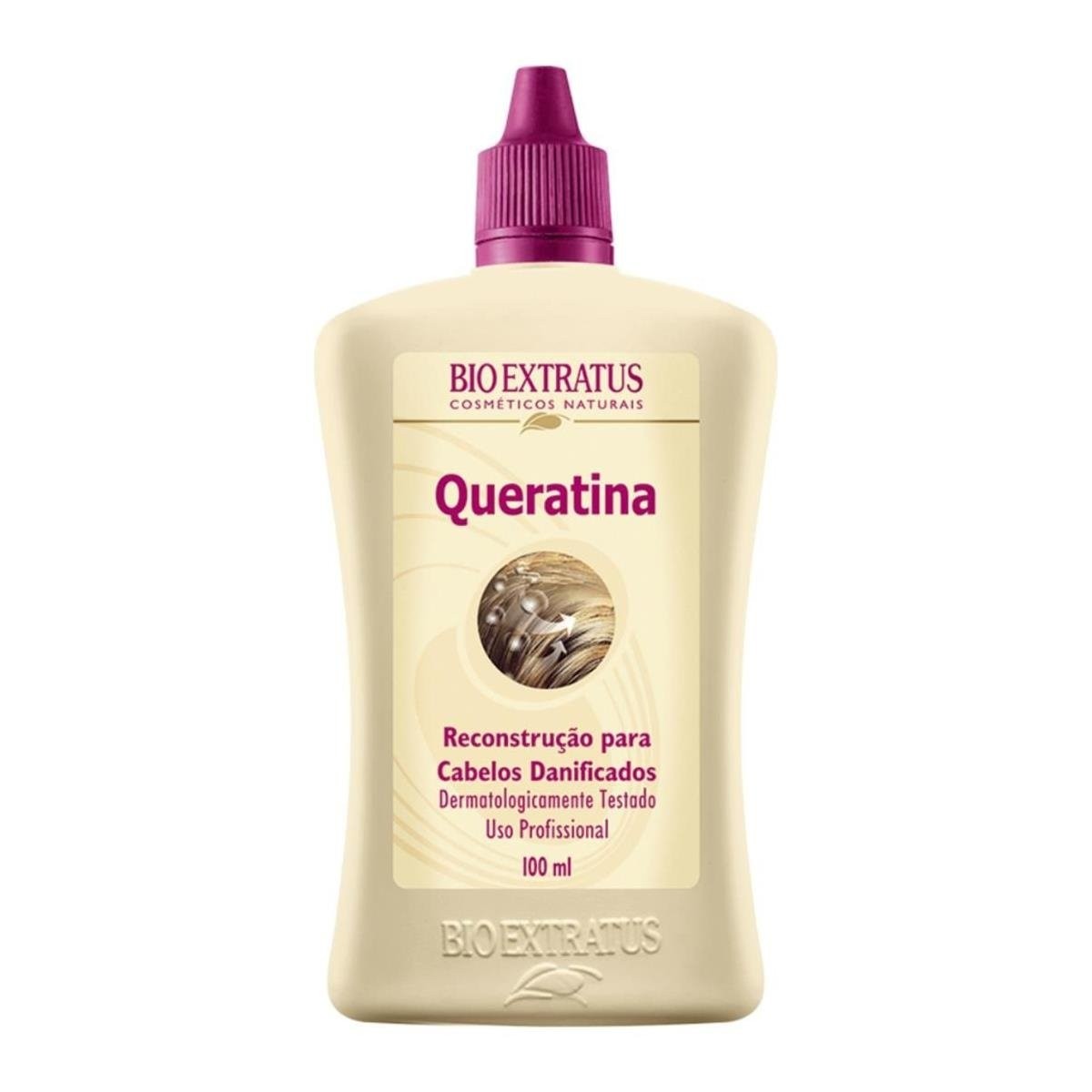 Bio Extratus Queratina Reconstrução para cabelos danificados - 100ml