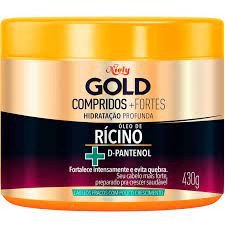 Máscara facial Niely Gold compridos + fortes Rícino