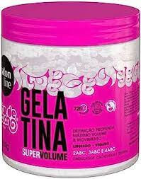 Gelatina Capilar Salon Line #To de Cacho Super Volume com 550g