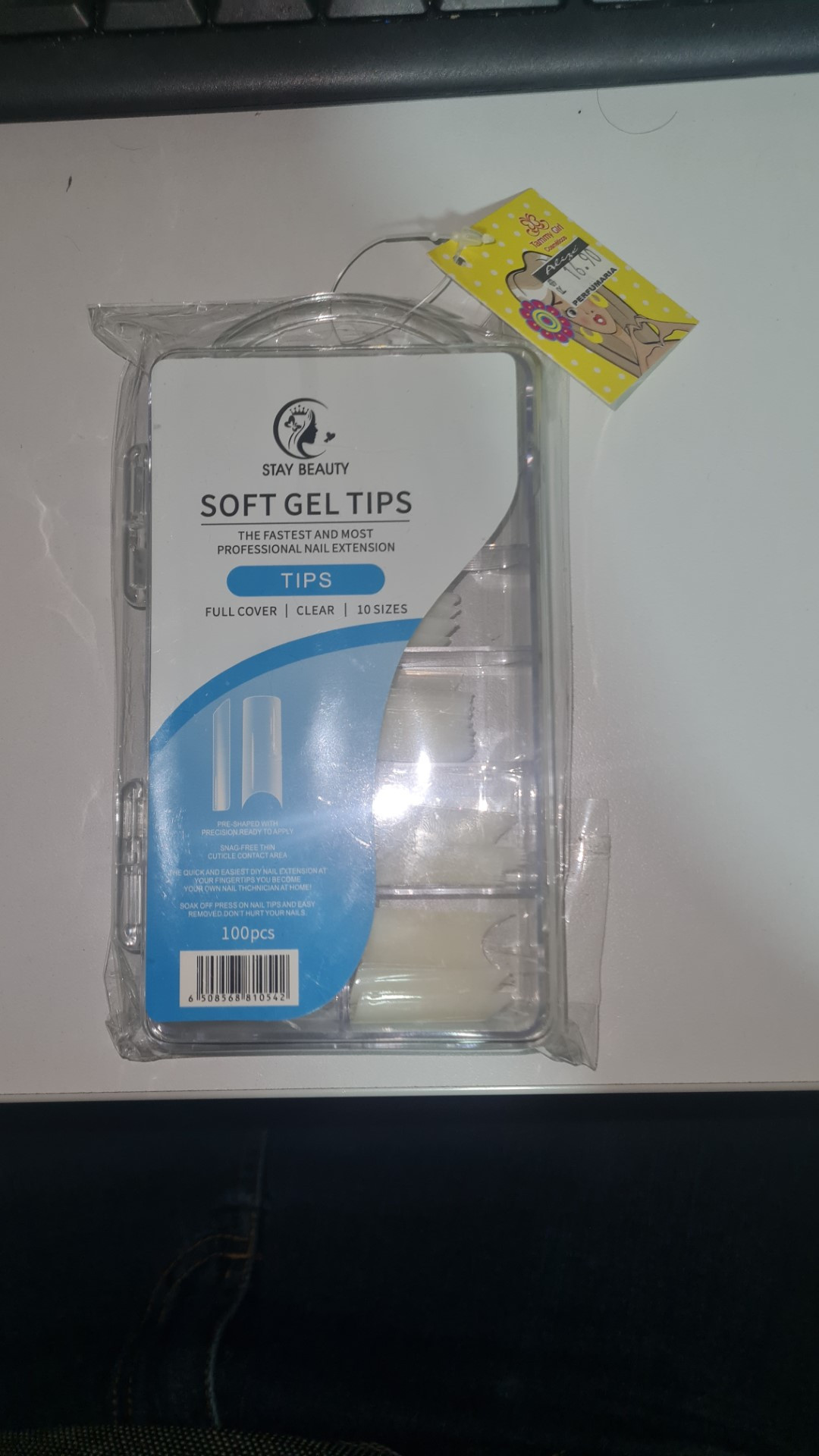 Unhas postiças Tammy girl c/100 curvatura c