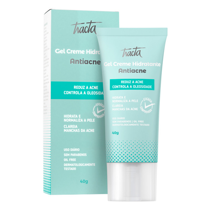 Gel creme Hidratante Antiacne Tracta 40g