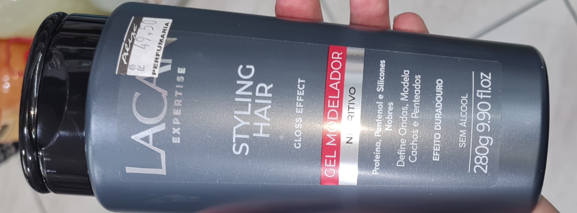 Lacan Gel modelador Gloss Styling Hair 280ml
