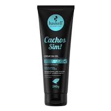 Creme em Gel capilar Haskell Cachos Sim Proteção Solar Térmica 240g