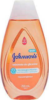 Sabonete Líquido Johnson's Baby da Cabeça aos Pés Glicerina 200ml