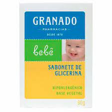 Sabonete de Glicerina em Barra Granado Bebê Tradicional com 90g