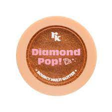 Multi Glitter Diamond Pop Bouncy cor-Gold Glow- RK by Kiss