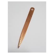 Pinça Mundial Rose Gold Ponta Fina BC-513