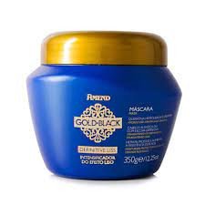 Máscara capilar Efeito Liso Amend Definitive Liss Gold Black 350g
