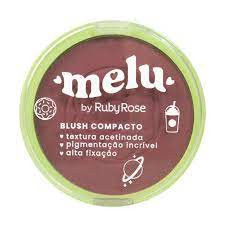 Blush Compacto Melu Ruby Rose - Cor Grape