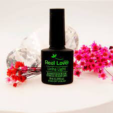 Removedor De Esmalte Em Gel Linha Light 8ml - Real Love para unhas