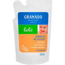 Refil Sabonete Líquido de Glicerina Granado Bebê Camomila com 250ml