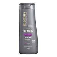 Shampoo Grisalhos Desamarelador 250Ml Bio Extratus
