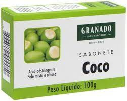 Sabonete em Barra Granado Coco Pele Mista a Oleosa com 100g